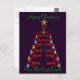 Cartão Postal De Festividades Feliz Natal do Cartaz da Costa Leste (Frente/Verso)