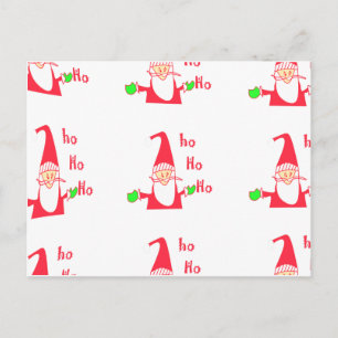 Cartão Postal De Festividades Feliz Natal Feliz Papais noeis Engraçados de Natal