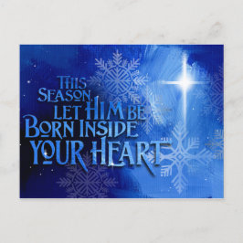 Cartão Postal De Festividades Feliz Natal Jesus