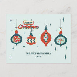 Cartão Postal De Festividades Feliz Natal Personalizado
