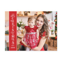 Feliz Natal Red 2 Fotografias Família