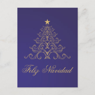 Cartão Postal De Festividades Feliz Navidad