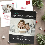 Cartão Postal De Festividades Feliz Tudo Misturas de Chalkboard Natal<br><div class="desc">Feliz De Tudo O Chalkboard Mistletes De Natal Cartão com fotos De Férias. Concebido por gordura*fa*estanho. Fácil de personalizar com seu próprio texto,  foto ou imagem. Para pedidos personalizados,  entre em contato direto com o . Aplicam-se taxas personalizadas. www.zazzle.com/fat_fa_tin www.zazzle.com/color_therapy www.zazzle.com/fatfatin_blue_knot www.zazzle.com/fatfatin_red_knot www.zazzle.com/fatfatin_mini_me www.zazzle.com/fatfatin_design www.zazzle.com/fatfatin_ink</div>