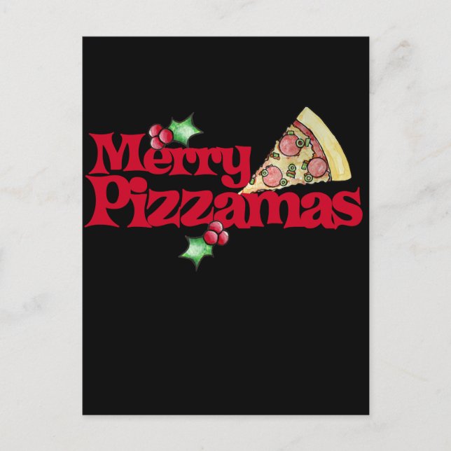 Cartão Postal De Festividades felizes (Frente)