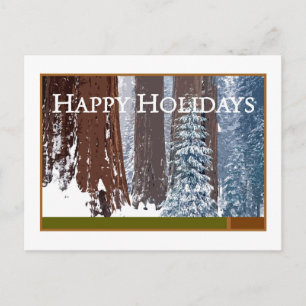 Cartão Postal De Festividades Felizes Festas