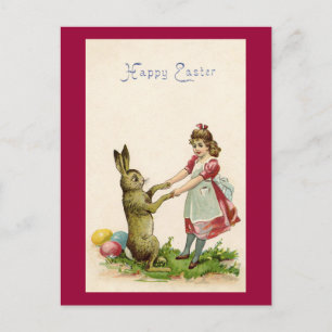 Cartão Postal De Festividades Felz pascoa