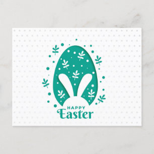 Cartão Postal De Festividades felz pascoa