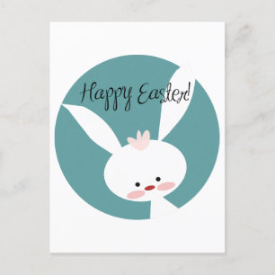 Cartão Postal De Festividades felz pascoa 