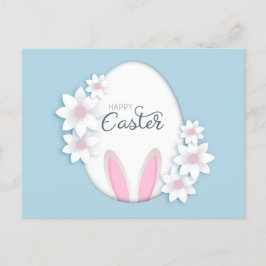 Cartão Postal De Festividades Felz pascoa