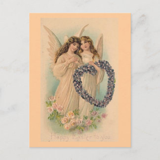 Cartão Postal De Festividades Felz pascoa Para Você