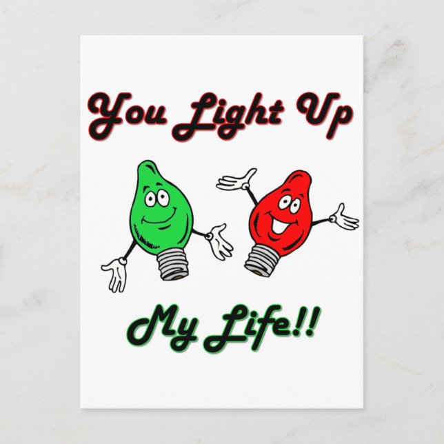 Cartão Postal De Festividades Feriado Engraçado (Frente)