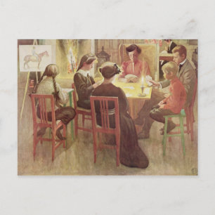 Cartão Postal De Festividades Feriados de Natal, pub. no "Lasst Licht Hinin" ("