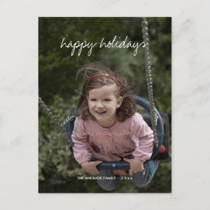 Cartão Postal De Festividades Feriados Felizes Feriados Feriados Feriados Person