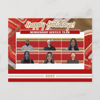 Cartão Postal De Festividades Férias Felizes