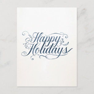 Cartão Postal De Festividades Férias Felizes Natal Família Ano Novo