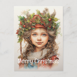Cartão Postal De Festividades Festa de Natal Personalizada 18 de 25