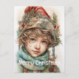 Cartão Postal De Festividades Festa de Natal Personalizada 21 de 25