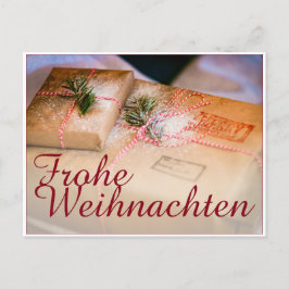 Cartão Postal De Festividades Festliche Geschenke als Weihnachtsmoč