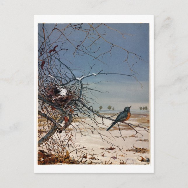 Cartão Postal De Festividades Fidelia Bridges (Frente)