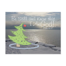 Fique quieto e conheça Deus Bíblia Verdadeiro Nata