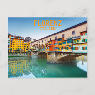 Cartão Postal De Festividades Florenz Italien