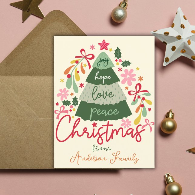 Cartão Postal De Festividades Flowers de Natal Saudações Escandinavas (Criador carregado)