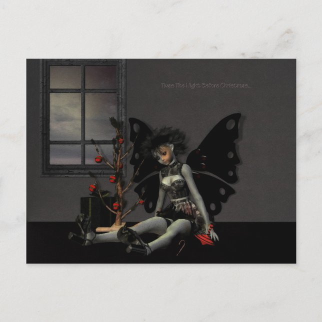 Cartão Postal De Festividades foi na noite anterior ao natal (Frente)