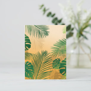 Cartão Postal De Festividades Folhas 4