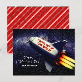 Cartão Postal De Festividades Fora deste Namorados de Rocket Kids