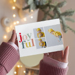 Cartão Postal De Festividades Foto Collage E Alegria Colorida | Presente de féri<br><div class="desc">Foto Collage E Alegria Colorida | Presente de férias</div>