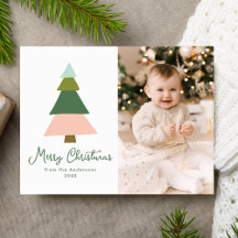 Foto Colorida de Árvore de Natal Moderna
