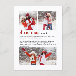 Cartão Postal De Festividades Foto da Definição de Natal 3