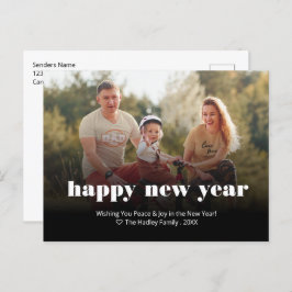 Cartão Postal De Festividades Foto de Feriado Editável