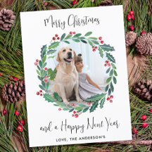 Foto de Wreath Moderno e Feliz Natal