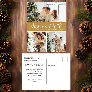 Cartão Postal De Festividades Foto do Joyeux Noel 3