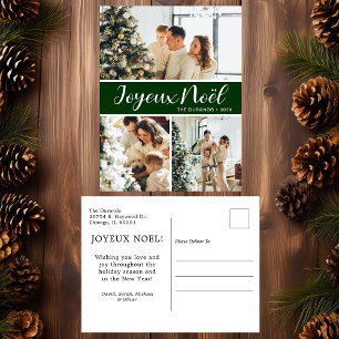 Cartão Postal De Festividades Foto do Joyeux Noel 3