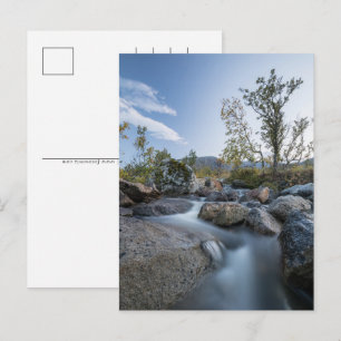 Cartão Postal De Festividades Foto do Little Stream Nature