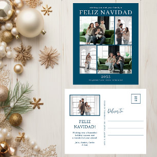 Cartão Postal De Festividades Foto Feliz Navidad 5