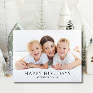 Cartão Postal De Festividades Foto simples Natal