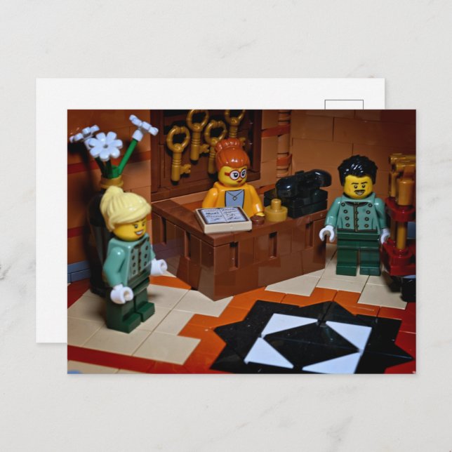 Cartão Postal De Festividades Fotografia do Hotel Toy (Frente/Verso)