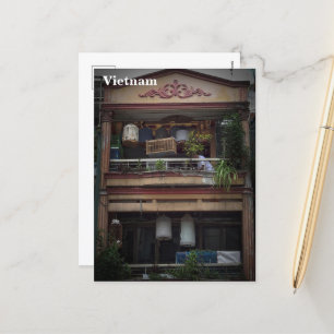 Cartão Postal De Festividades Fotografia na rua Vietnã