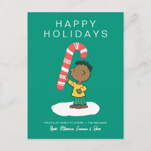 Cartão Postal De Festividades Franklin Peppermint Candy