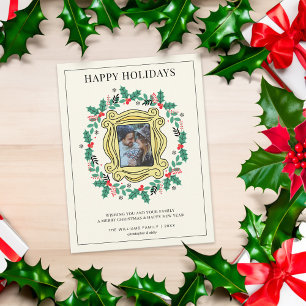 Cartão Postal De Festividades FRIENDS™ Foto Natal Férias