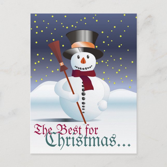 Cartão Postal De Festividades Frohe Weihnacht (Frente)