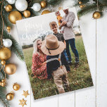 Cartão Postal De Festividades Frohe Weihnachten kundenspezifische Foto Feiertage<br><div class="desc">Frohe Weihnachten,  kundenspezifisches Foto Urlaub Postkarte.</div>