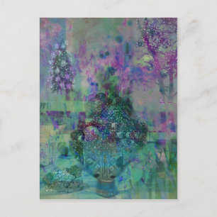 Cartão Postal De Festividades Fruta de Natal Dusted Sugar