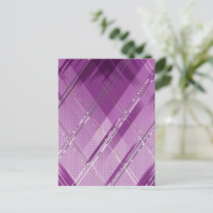Cartão Postal De Festividades Fundo de faixas diagonais 8