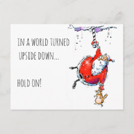 Cartão Postal De Festividades Funny Christmas Card