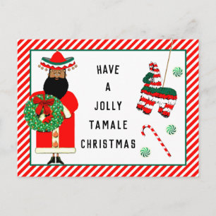 Cartão Postal De Festividades Funny Feliz Navidad holiday cards