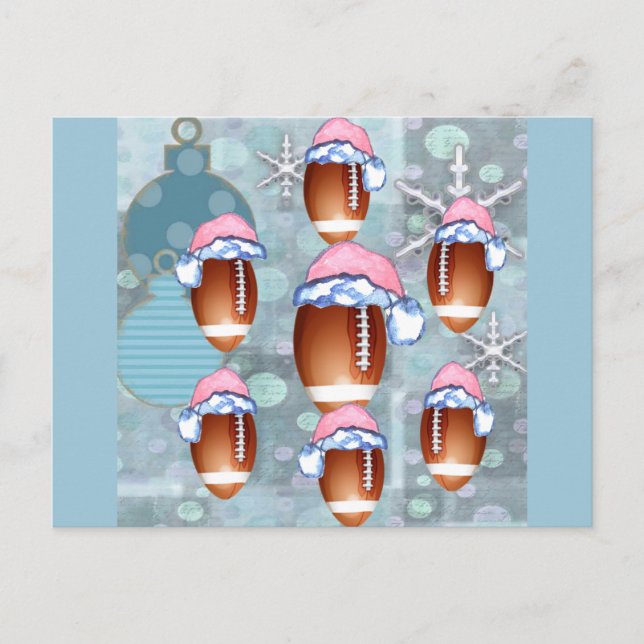 CARTÃO POSTAL DE FESTIVIDADES FUTEBOL DE NATAL (Frente)